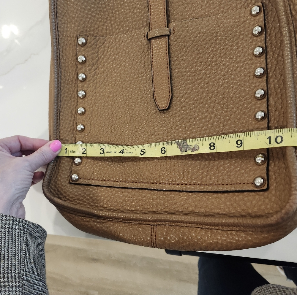 Rebecca Minkoff Brown Studded Crossbody Bag - Picture 6 of 16